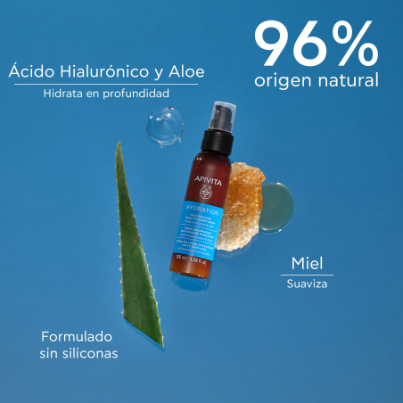 Acondicionador Hidratante sin Aclarado con Ácido Hialurónico y Aloe