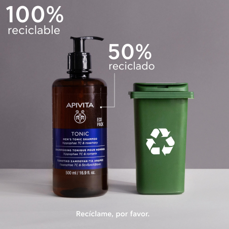 Champú Tonificante para Hombre para la Caída del Cabello 500 ml