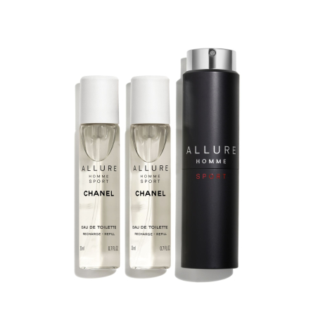 ALLURE HOMME SPORT EAU DE TOILETTE VAPORIZADOR DE VIAJE RECARGABLE