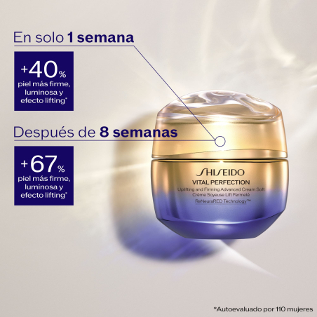 Shiseido Uplifting and Firming Advanced Cream Soft  Crema Antiedad