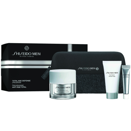 Set Shiseido Men Total Age-Defense Program para Hombre