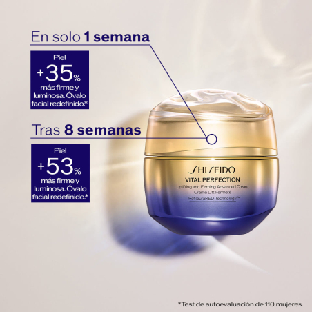 Shiseido Vital Perfection Uplifting And Firming Cream | Perfumería Júlia