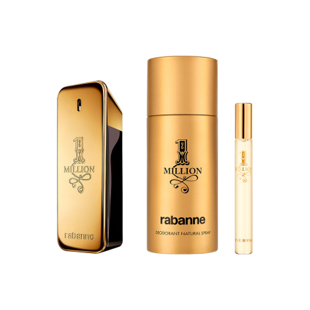 Rabanne Set 1 Million Eau de Toilette para Hombre