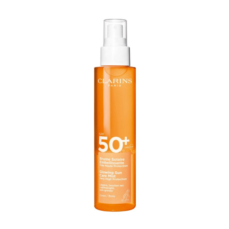 Clarins Bruma Solar Embellecedora Alta Protección SPF 50+ Cuerpo