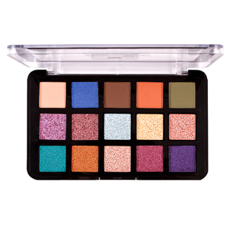 JCAT Dia & Noche Tri-Element 15 Eyeshadow Palette