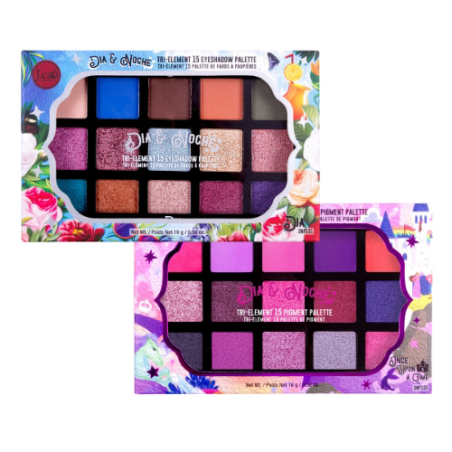 JCAT Dia & Noche Tri-Element 15 Eyeshadow Palette