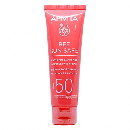 BEE SUN SAFE CREMA ANTIEDAD & ANTIMANCHAS SPF50 50ML