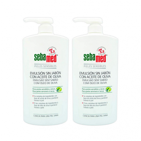 SEBAMED DUPLO EMULSIÓN CORPORAL SIN JABÓN CON ACEITE DE OLIVA