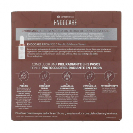 Pack Endocare C Ferulic Edafence Serum de Cantabria | Perfumería Júlia